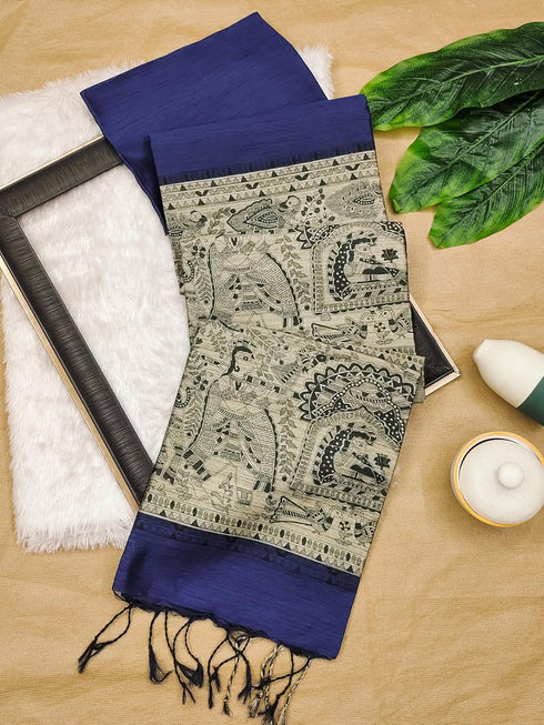 Vasthrlay Tussar Saree Bordar