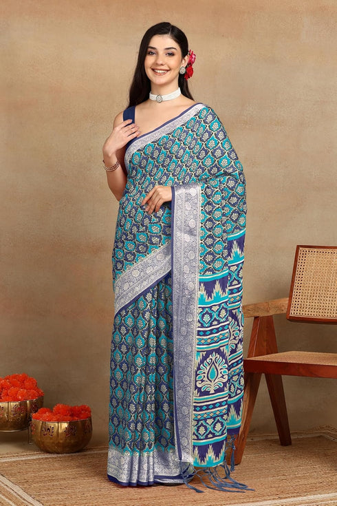 Vasthrlay Fashion Georgette Bandhani Printed Ethnic Wear