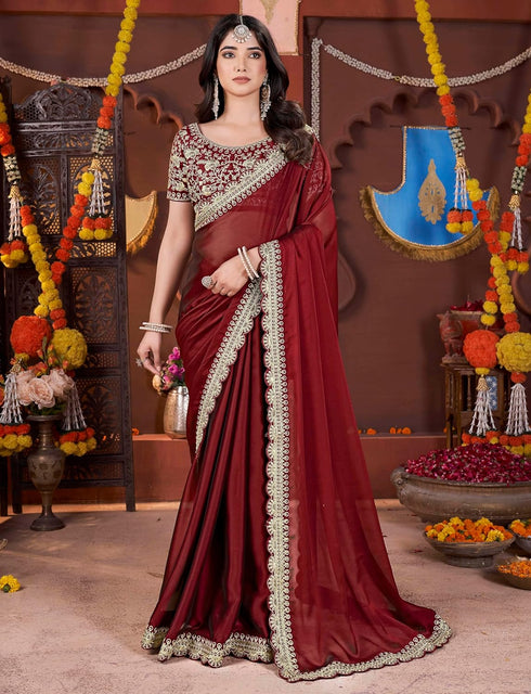 Vasthrlay Elegant Designer Embellished Lightweight