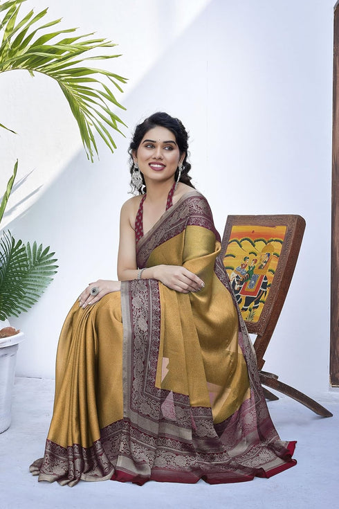 Vasthrlay Fashion Chiffon Printed Ethnic Wear