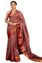 Vasthrlay Fashion Paisley Printed Grey Ethnic Wear