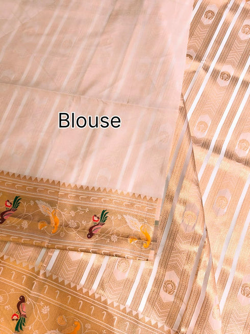 Vasthrlay Kanjivaram Paithani Weaving