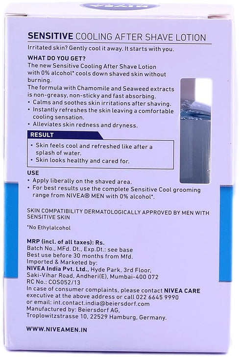 Nivea Men Sensitive Cooling After Shave Lotion
