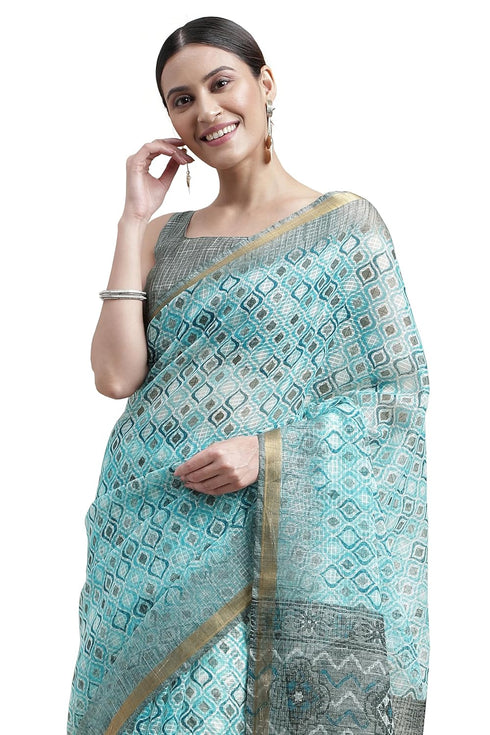 Vasthrlay Fashion Polyester Printed Black Ethnic Wear