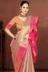 Vsathrlay Gold Kanjivaram Banarasi Festival Ethnic Wear