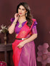 Vasthrlay Kanchipuram Saree Soft Silk Seagreen