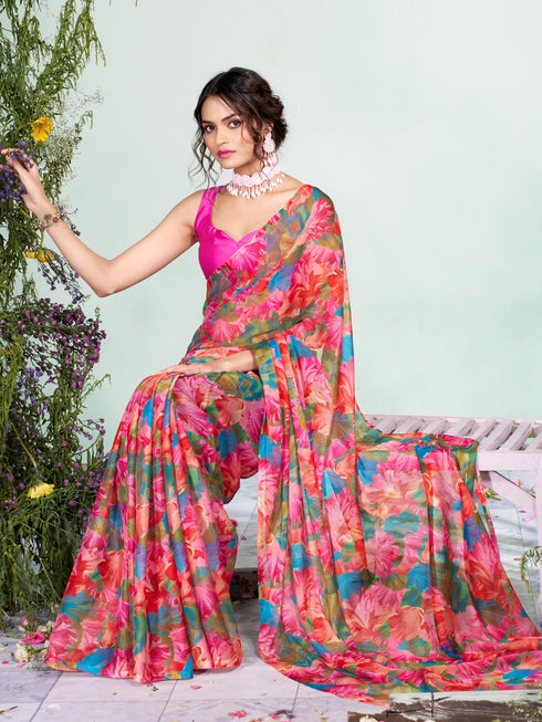 Vasthrlay Chiffon Saree