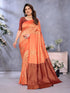 VasthrlayBanarasi Silk Unstitched Rama Free Ethnic Wear