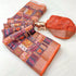 Vasthrlay Tussar Handloom Printed
