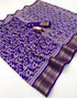 Vasthrlay Printed Beautiful Royalblue