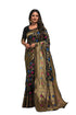 Vasthrlay Magenta Banarasi Designer Saree