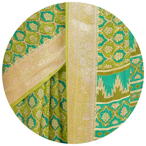 Vasthrlay Fashion Georgette Bandhani Printed Ethnic Wear