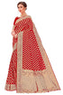 Vasthrlay Banarasi Pink Ethnic Wear