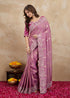 Vasthrlay Jacquard Embroidery Unstitched Purple Ethnic Wear