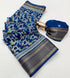 Vasthrlay Printed Beautiful Royalblue