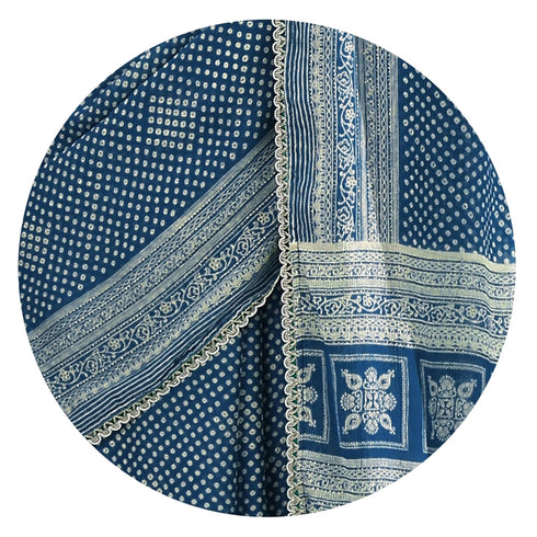 Vasthrlay Fashion Chiffon Paisley Printed Ethnic Wear