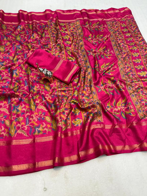 Vasthrlay Kashmiri Weaving Mehendi1