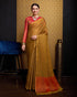 Vasthrlay Women's Cotton Length Unstitched Saree
