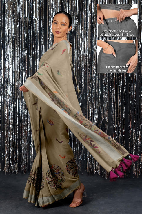 Vasthrlay Fashion Madhubani Printed Readymade Ethnic Wear