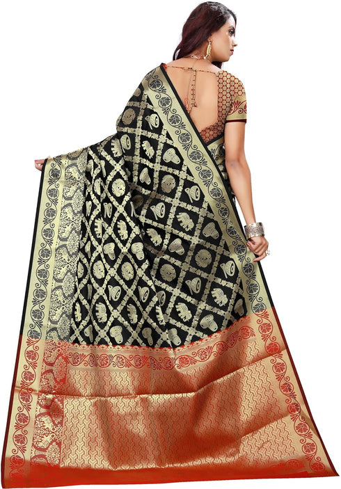 Vasthrlay Banarasi Unstiched Ethnic Wear