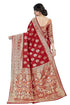Vasthrlay Banarasi Blouse Bridal Red Ethnic Wear