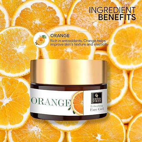 Good Vibes Orange Refreshing Face Gel