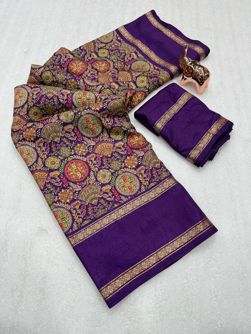 Vasthrlay Kalamkari Floral Prints