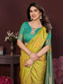 Vasthrlay Kanjivaram Unstitched Piece Blue