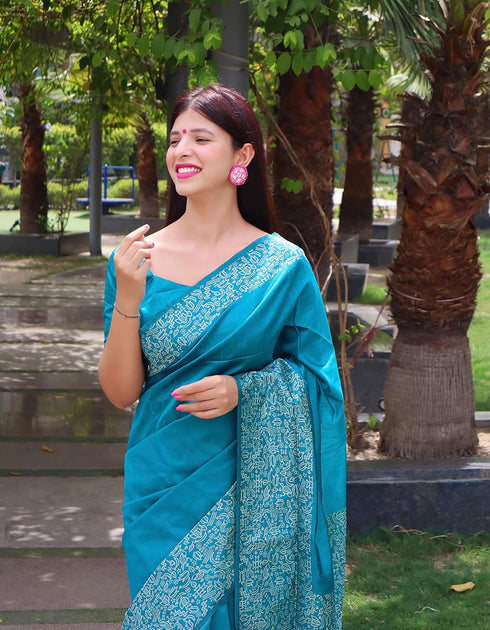 Vasthrlay Tussar Handloom Saree