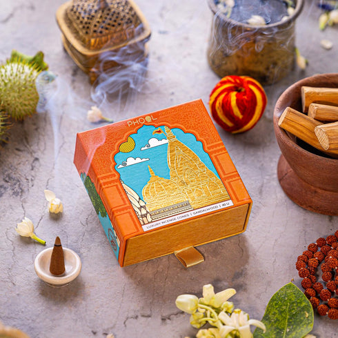Phool Luxury Incense Kashi Vishwanath Pooja Dhoop Cone