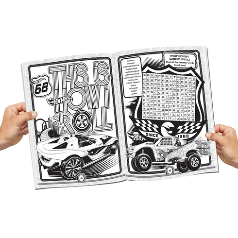 Hot Wheels Colouring and Activity Boos Pack