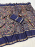 Vasthrlay Kalamkari Tussar Saree