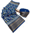 Vasthrlay Printed Beautiful Royalblue