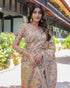 Vasthrlay Handloom Cotton Multicolour Saree