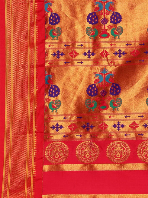 Vasthrlay Paithani Bottle Saree