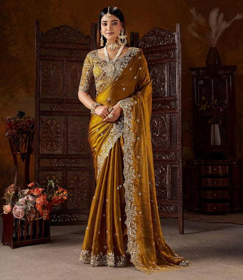 Vasthrlay Embroidered Traditional Embellished Applique Bollywood