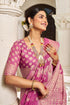 Vasthrlay Women's Lucknowi Chikankari Cotton Saree