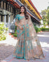 Vasthrlay Handloom Cotton Multicolour Saree