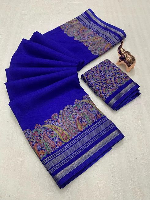 Vasthrlay Saree Floral Printed