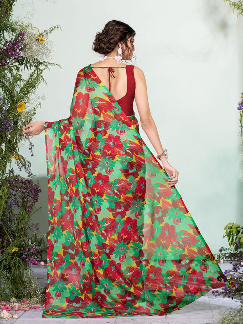 Vasthrlay Chiffon Saree