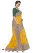 Vasthrlay Embroidery Unstitch Yellow Ethnic Wear