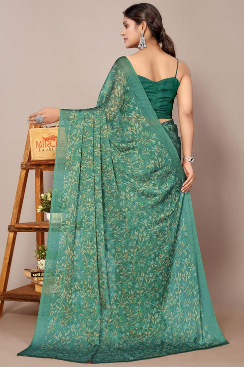 Vasthrlay Fashion Chiffon Printed Ethnic Wear