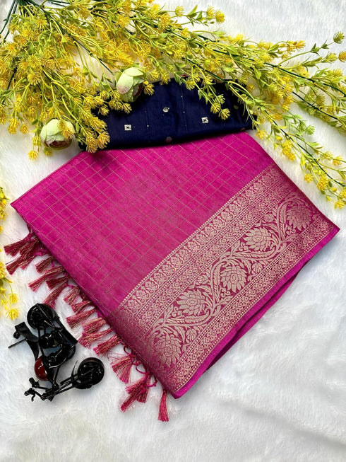 Vasthrlay Beautiful Floral Weaving