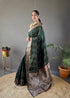 Vasthrlay Women's Kanjivaram Cotton Unstitched Saree