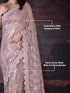 Vasthrlay Embroidery Unstitch Purple Ethnic Wear