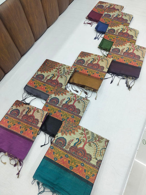 Vasthrlay Ghicha Silk Saree