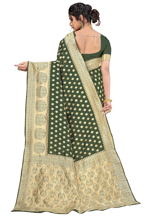Vasthrlay Banarasi Magenta Ethnic Wear