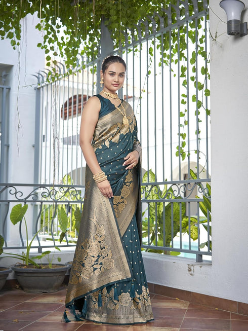 Vasthrlay Trendy Banarasi Jacquard