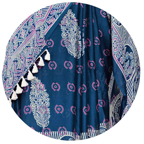 Vasthrlay Fashion Chiffon Printed Lightweight Ethnic Wear