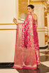Vasthrlay Organza Patola Leriya Unstitched Saree